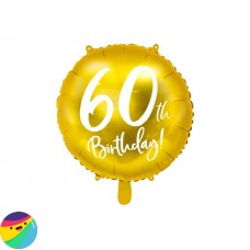 Folija balon - 60  Zlat